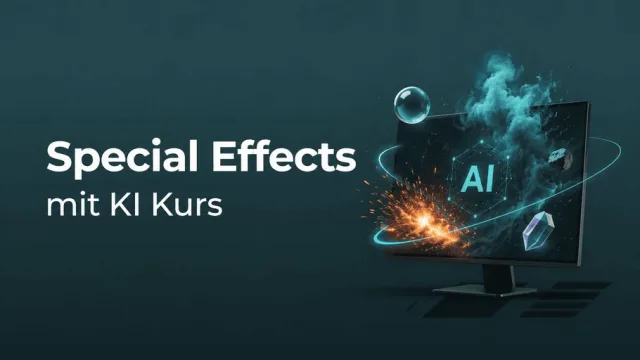 Titelbild des Online-Kurses Special Effects mit KI der Attractive Academy